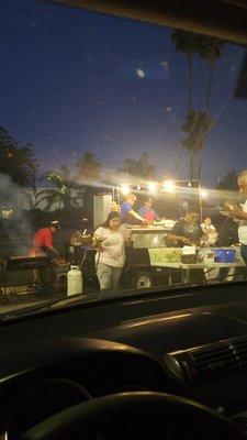 Awesome taco stand