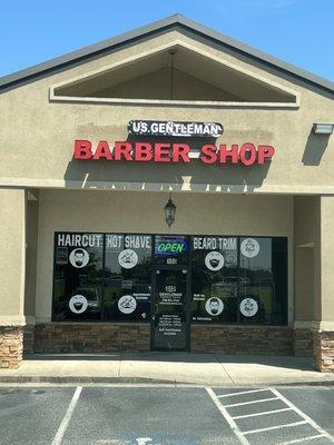 US Gentleman Barber Shop in Dawsonville, Georgia.