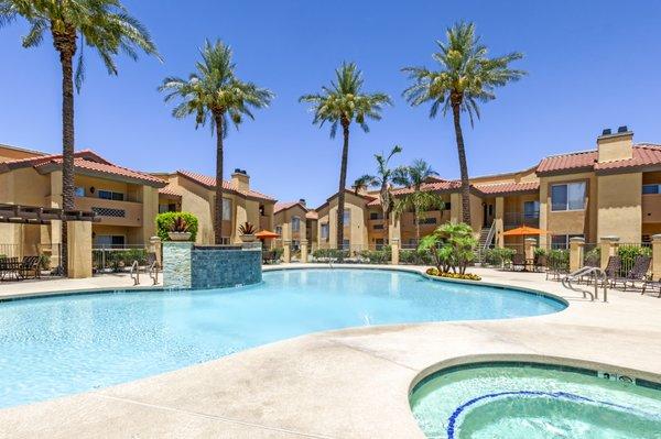 Swimming Pool and Hot Tub