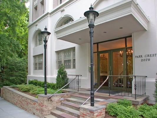 Entrance at 2070 Belmont Street, NW