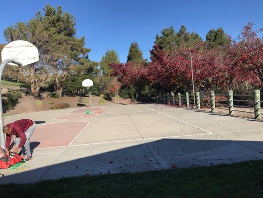 Basketball court