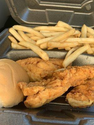 Chicken tender plate