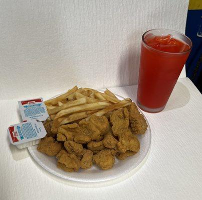 #9. Catfish Nuggets Combo