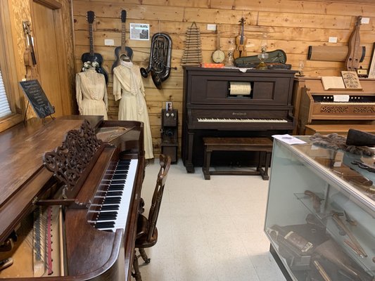 Pianos and organs older than me!