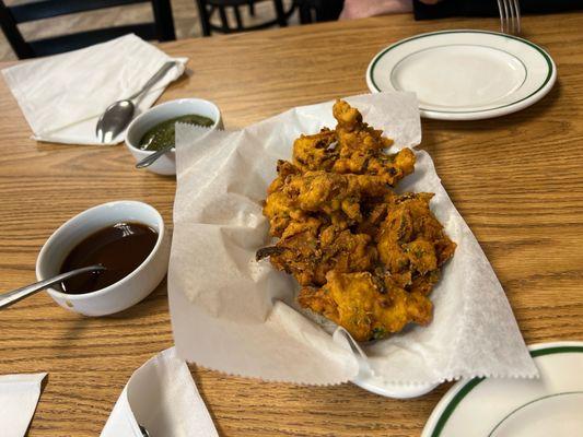 Vegetable pakoras