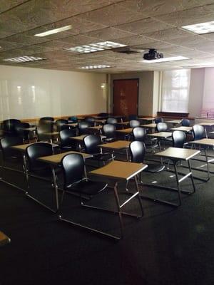 Professional college bound looking classrooms.