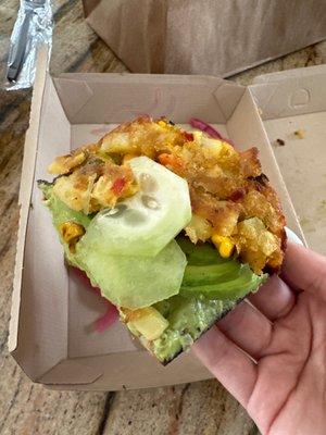 Avocado Veggie Burguer