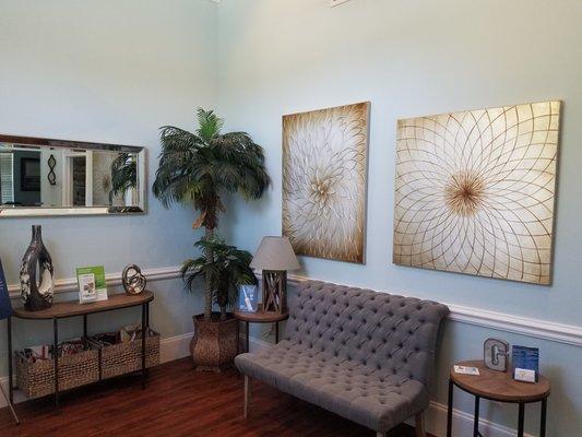 Come in to our friendly waiting room and say hello!