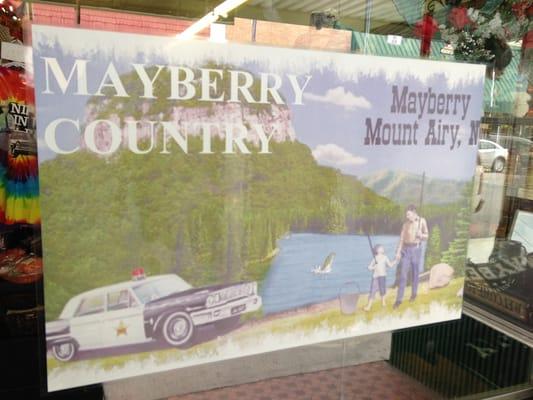 A nice shop to visit with lots of Mayberry collectibles & more