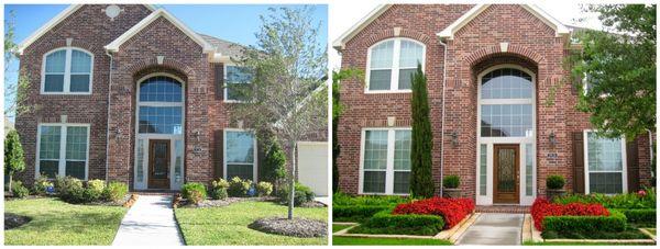 Before & After Landscape Remodel