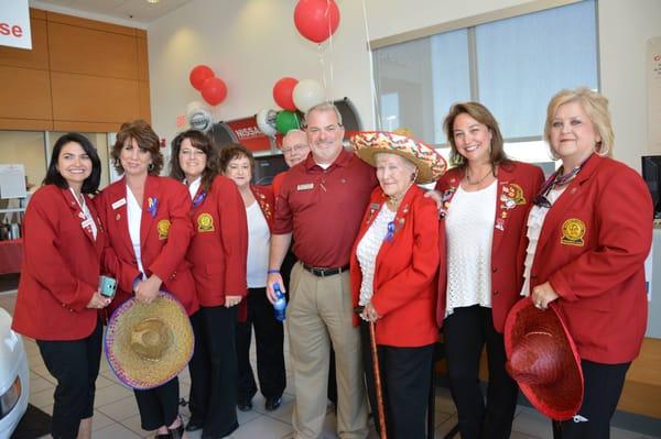 Business After Hours at Roswell Nissan on Cinco De Mayo.