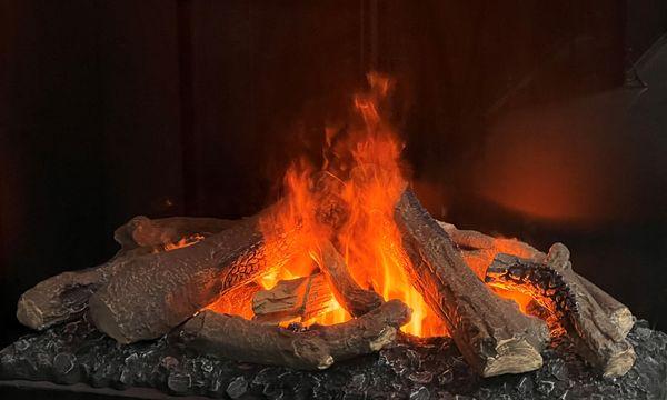 The Faber steam powered vapor fireplace