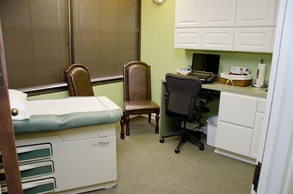 One of our exam rooms.