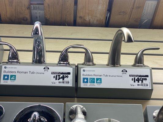 Only two faucets offered for Roman tubs