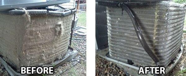 HVAC CONDENSOR COIL CLEANING SERVICES