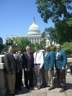 OFSWCD Volunteers at an Annual Legislative Trip to Washington DC