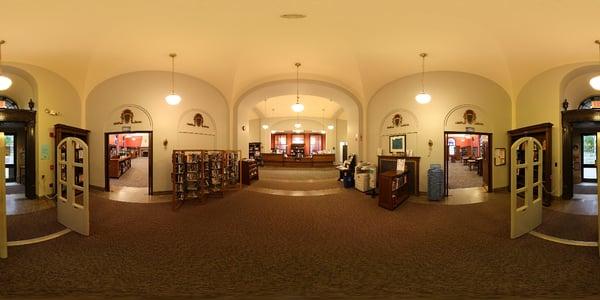 West Side Branch - inside panorama