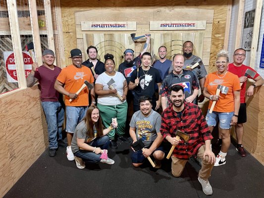 Splitting Edge Axe Throwing - Coatesville