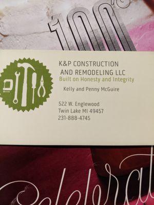 K & P Construction and Remodeling