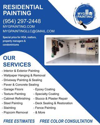 MyG Painting Services (954)297-2448