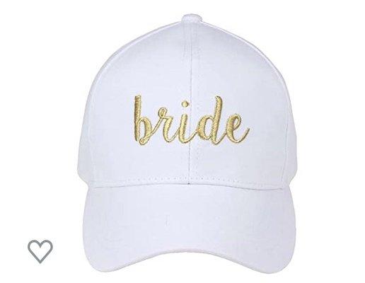 Bride baseball cap