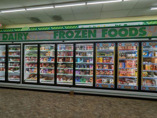 Frozen Food Section