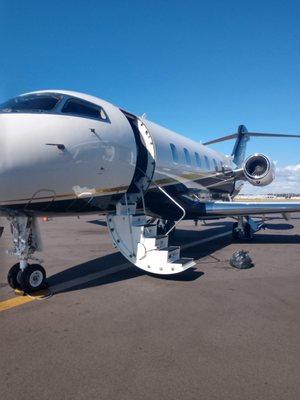 Door to door service
 private planes
 FBO