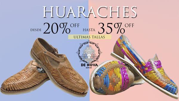 Huaraches cerrados elaborados en Sahuayo Michoacan!! Elaborados a mano. 100% Piel ñ! Artesanía mexicana en Atlanta