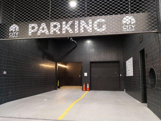 Parking garage elevators