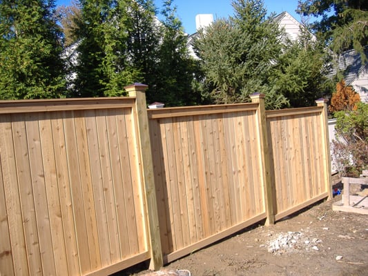 Custom Wood Picture Frame Fencing