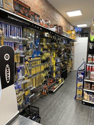 Check out our massive tool department!