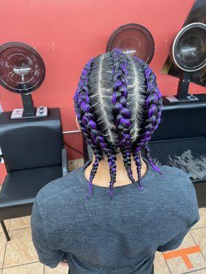 Stitch braids