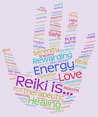 Reiki is simple, pure love.