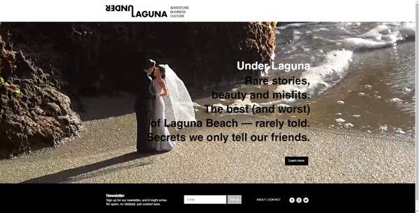 UnderLaguna
Website Design and Development