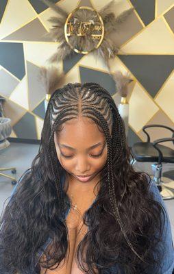 Braids w/ Sew-In