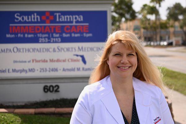 Medical Director Dr. Eva Grant joined South Tampa Immediate Care in 2019.