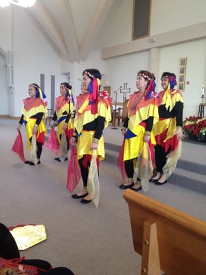 Sinolog dancers of Feast of Santo Niño