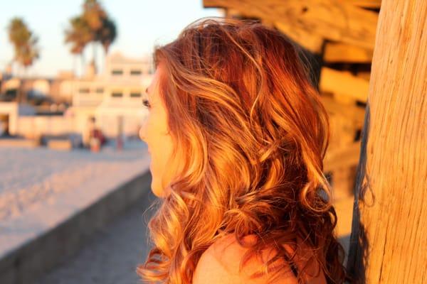 Hairstylist Seal Beach Pier