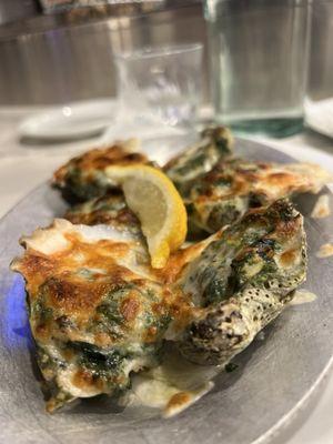 Oysters Rockefeller