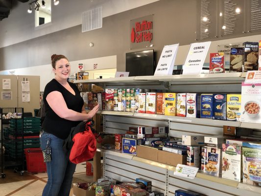 Wellness Food Pantry, neighbors can shop 2x a week for healthy and fresh groceries.