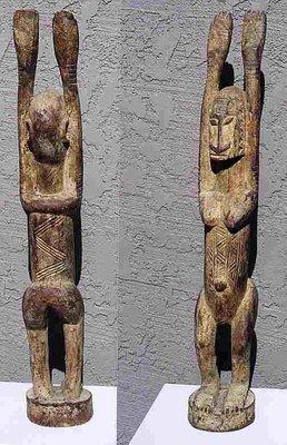 20th C, African Dogon Figurative Carving