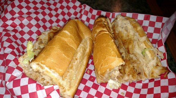 Chicken cheesesteak