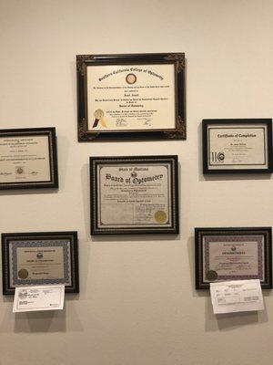 Dr. Melton's achievements