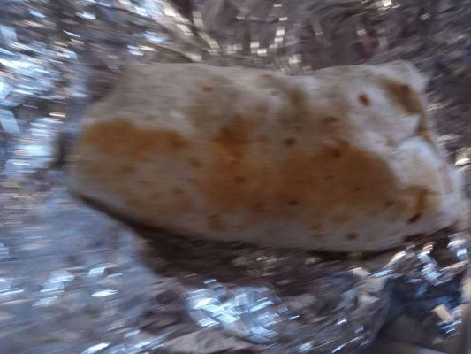 Steak burrito