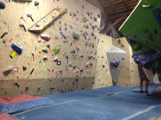 Bouldering room