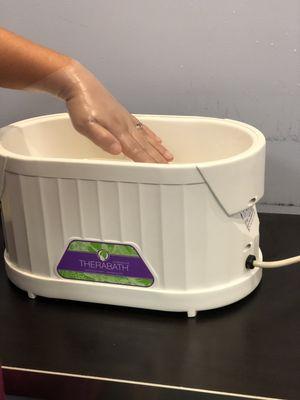 Paraffin dip for joint pain