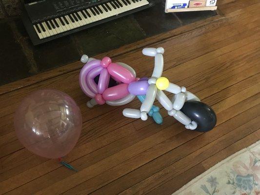 Balloon motorcycle