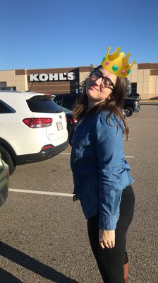 She calls herself the "Kohl's Queen" and she is a STRICT monarch