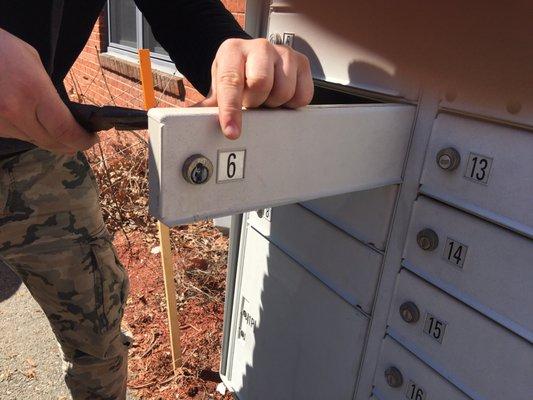 Mail box Lock replacements