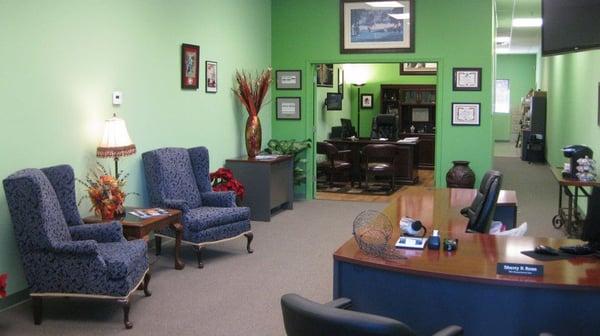 Photo of reception area at Tully Insurance Services LLC